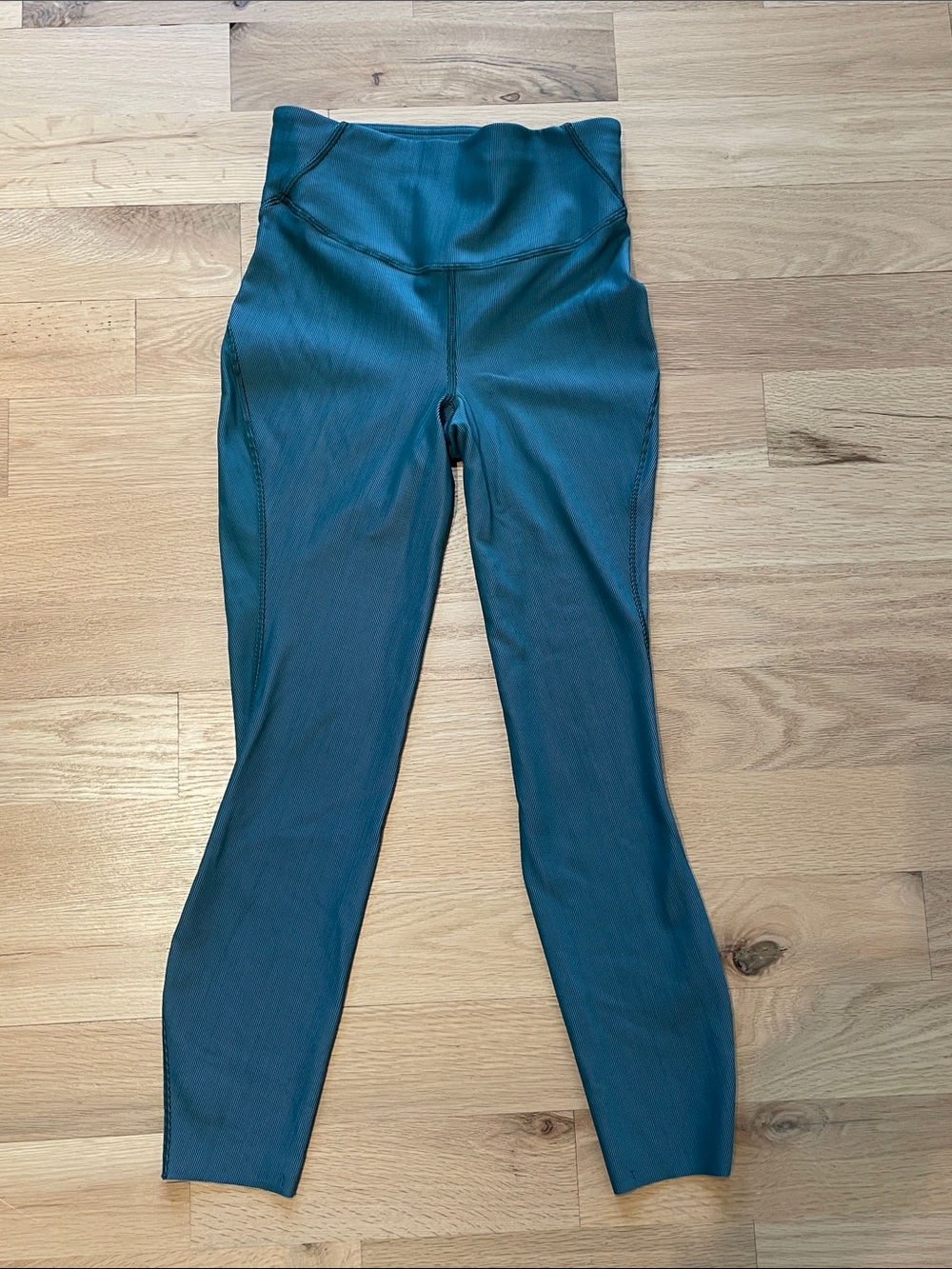 Lululemon High-Waist Full-Length Workout Leggings - Teal